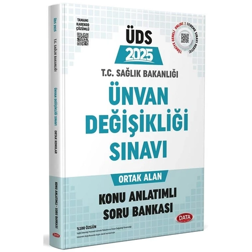 Data 2025 GYS �DS Sa�l�k Bakanl��� Konu Anlat�ml� Soru Bankas� �nvan De�i�ikli�i Data Yay�nlar�