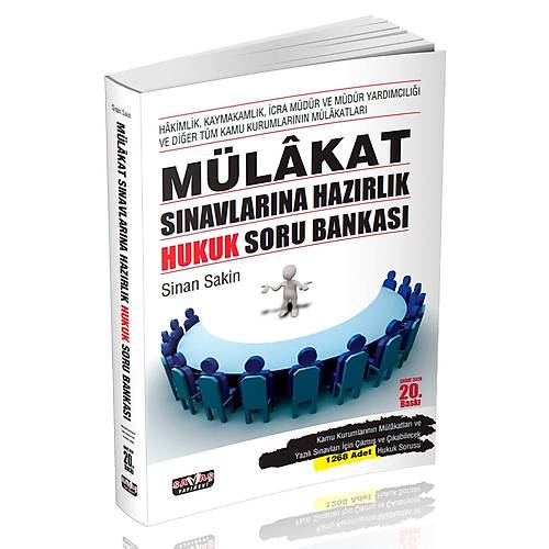 Mlakat Snavlarna Hazrlk Hukuk Soru Bankas 2024 Sinan Sakin