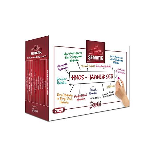 Yetki Yaynlar 2025 HMGS Hakimlik ematik Seti