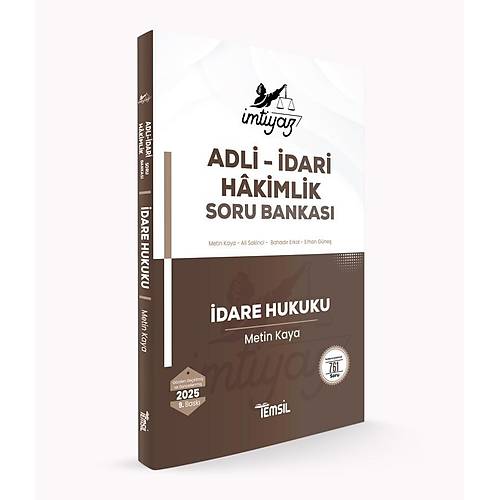 �MT�YAZ �dare Hukuku Soru Bankas� Metin Kaya Temsil Kitap