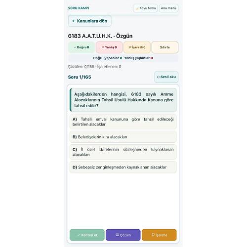 VERG� AKADEM�S� PRO SORU BANKASI