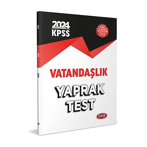 Data Yaynlar KPSS Vatandalk Yaprak Test