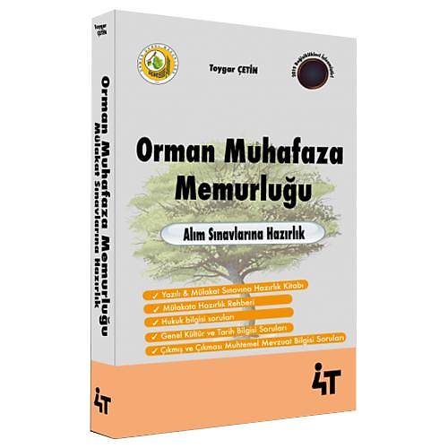 4T Orman Muhafaza Memurluu Alm Snavlarna Hazrlk Toygar etin 4T Yaynlar