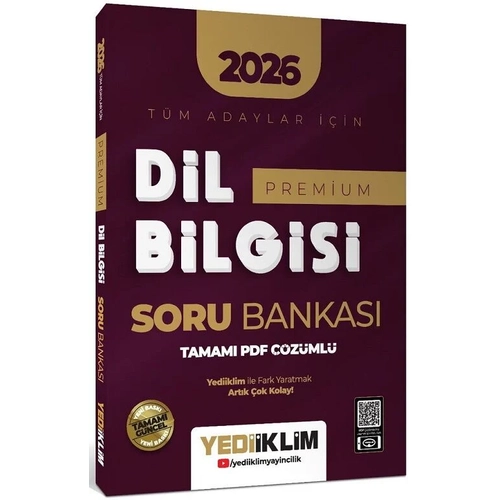 Yediiklim 2026 KPSS ALES DGS TYT AYT Dil Bilgisi Premium Soru Bankas zml Yediiklim Yaynlar