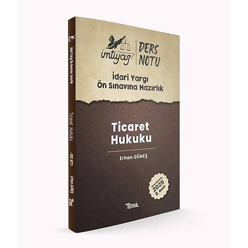 �MT�YAZ �dari Yarg� �n S�nav�na Haz�rl�k Ticaret Hukuku Ders Notlar� Temsil Kitap