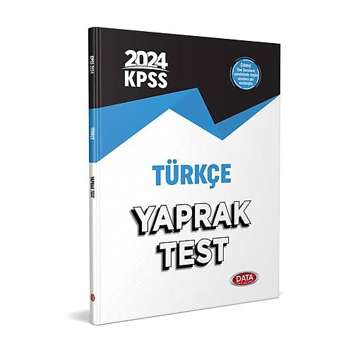 Data Yaynlar KPSS Trke Yaprak Test