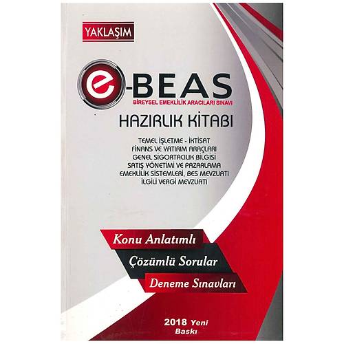 E-Beas Bireysel Emeklilik Aracıları Sınav Kitabı