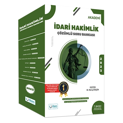 lken dari Hakimlik Akademi Soru Bankas Modler Set zml 7. Bask lken Yaynlar