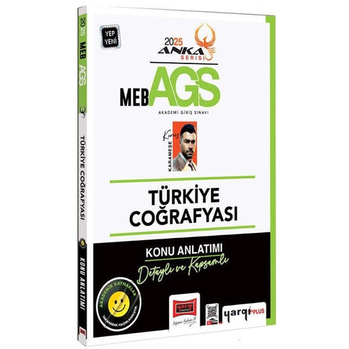 Yarg� Yay�nlar� 2025 MEB-AGS Anka Serisi T�rkiye Co�rafyas� Konu Anlat�m�