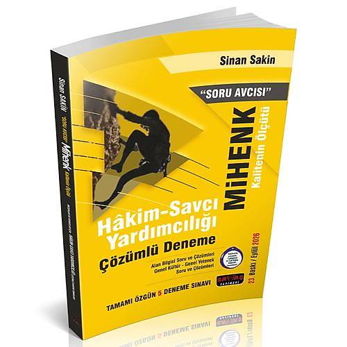 Sava� 2026 M�HENK Hakim Savc� Yard�mc�l��� Soru Avc�s� 5 Deneme ��z�ml� 23. Bask� - Sinan Sakin Sava� Yay�nlar�
