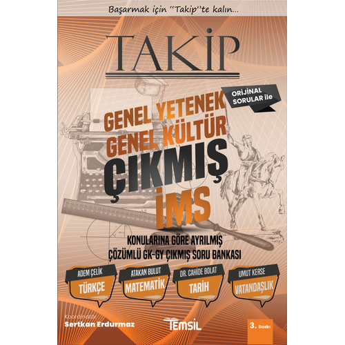 TAK�P GY-GK �MS ��km�� Soru Bankas� Temsil Kitap