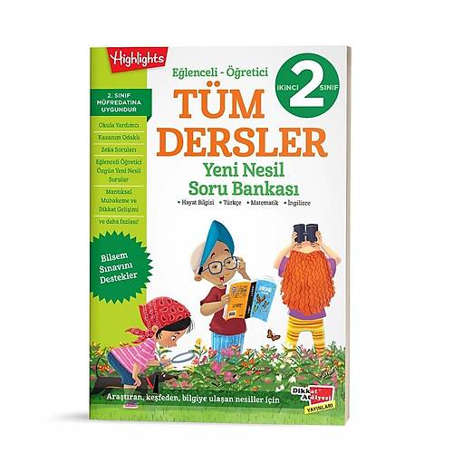 2. S�n�f T�m Dersler Yeni Nesil Soru Bankas� Dikkat At�lyesi Yay�nlar�