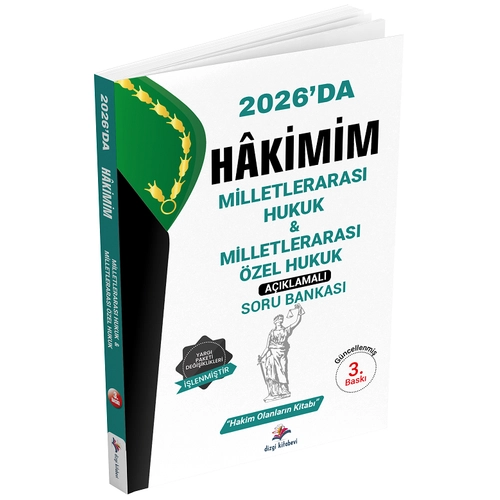 Dizgi Kitap 2026 Hakimlik Hakimim Milletleraras� Hukuk, Milletleraras� �zel Hukuk Soru Bankas� - Serhat G�ven Dizgi Kitap