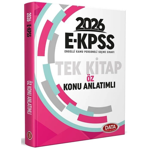 Data Yay�nlar� 2026 EKPSS Tek Kitap �z Konu Anlat�ml�