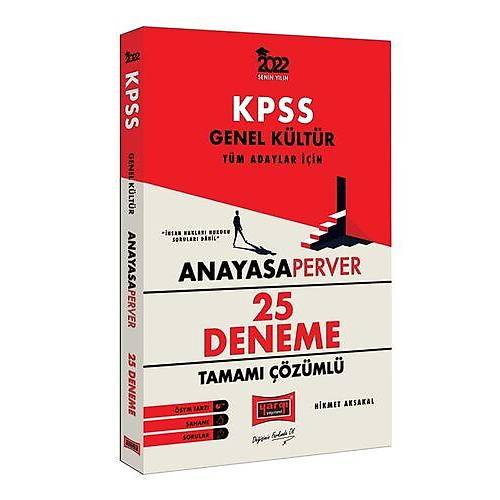 Yargý Yayýnlarý 2022 KPSS Genel Kültür AnayasaPerver Tamamý Çözümlü 25 Deneme