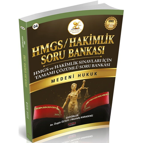 Sava� Yay�nlar� 2026 HUKAL HMGS-HAK�ML�K Medeni Hukuk Soru Bankas�