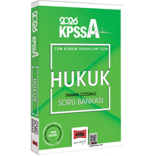 Yarg� Yay�nlar� 2026 KPSS A Grubu Hukuk Tamam� ��z�ml� Soru Bankas�