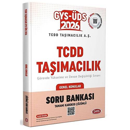 Data 2026 GYS �DS TCDD Ta��mac�l�k Genel Konular Soru Bankas� ��z�ml� G�revde Y�kselme �nvan De�i�ikli�i Data Yay�nlar�