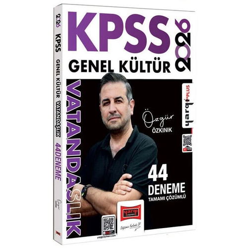 Yarg Yaynlar 2026 KPSS Genel Kltr Tamam zml Vatandalk 44 Deneme zgr zknk Yarg