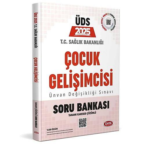 �DS T.C. Sa�l�k Bakanl��� �ocuk Geli�imcisi Soru Bankas� Data Yay�nlar� 2025