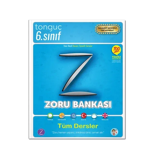 Tongu� Yay�nlar� 6. S�n�f Zoru Bankas� T�m Dersler