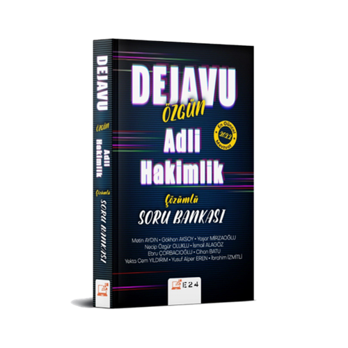 DEJAVU ZGN ADL HAKMLK ZML SORU BANKASI 2022