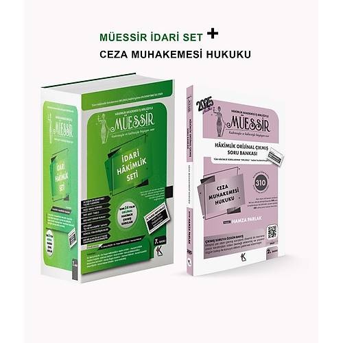 M�essir �dari Yarg� �n S�nav�na Haz�rl�k Set (�Y�S) M�ESS�R �dari Hakimlik Seti + Ceza Muhakemesi Hukuku