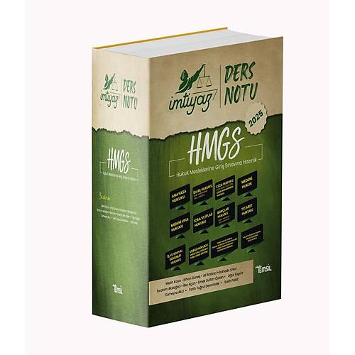 �mtiyaz HMGS Ders Notu Seti 2025