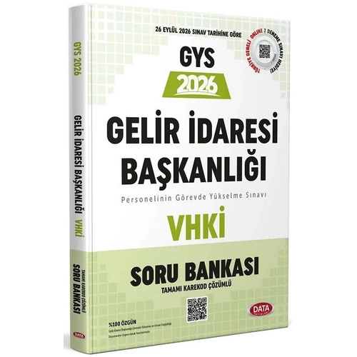 Data 2026 GYS Gelir �daresi Ba�kanl��� VHK� Soru Bankas� ��z�ml� G�revde Y�kselme Data Yay�nlar�