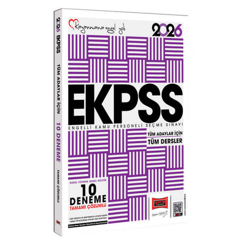 Yarg� Yay�nlar� 2026 T�m Adaylar ��in EKPSS GK-GY T�m Dersler Tamam� ��z�ml� 10 Deneme