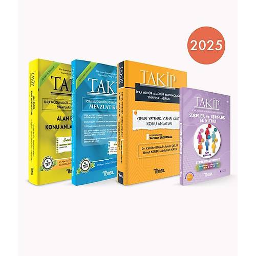 Takip cra Mdrl ve Mdr Yardmcl Snavlarna Hazrlk Konu Seti