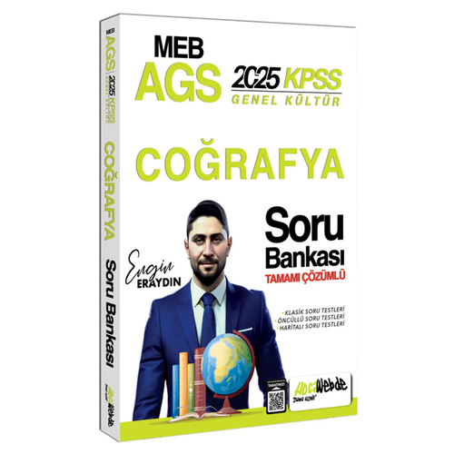 HocaWebde Yaynlar 2025 MEB AGS KPSS Trkiye Corafyas Tamam zml Soru Bankas