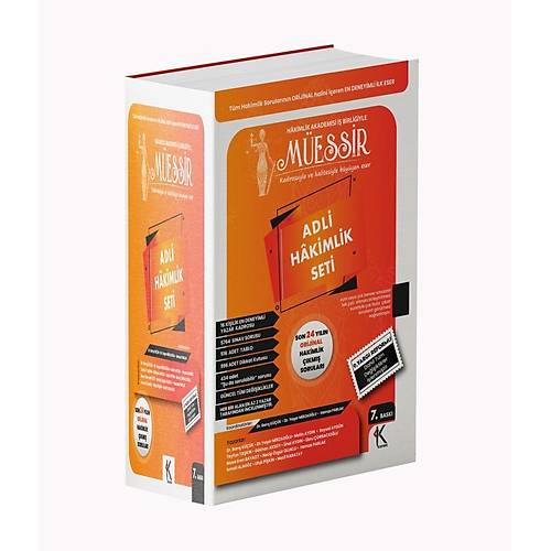 M�essir Adli H�kimlik ��km�� Soru Bankas� Seti 2025