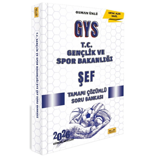Makro Kitap 2026 T.C. Gen�lik ve Spor Bakanl��� GYS �ef Tamam� ��z�ml� Soru Bankas�
