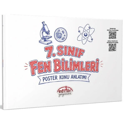 Edit�r 7. S�n�f Fen Bilimleri Poster Konu Anlat�m� Edit�r Yay�nlar�