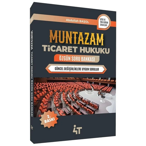 MUNTAZAM Ticaret Hukuku zgn Soru Bankas - Abdullah Baol 4T Yaynlar