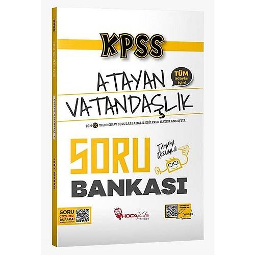 Hoca Kafas KPSS Vatandalk Atayan Soru Bankas zml Hoca Kafas Yaynlar