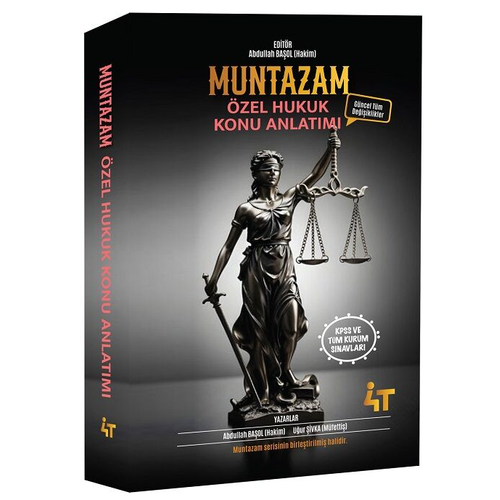 4T Yay�nlar� MUNTAZAM �zel Hukuk Konu Anlat�m� Abdullah Ba�ol, U�ur �ivka