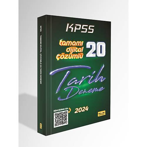 Makro Kitabevi KPSS Tarih Tamam� Dijital ��z�ml� 20 Deneme 2024