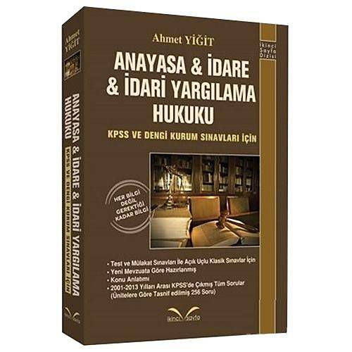 Anayasa, dare ve dari Yarglama Hukuku KPSS ve Dengi Kurumlar in - Ahmet Yiit