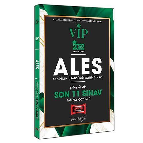 Yarg Yaynlar 2022 ALES VIP Tamam zml Son 11 Snav km Sorular