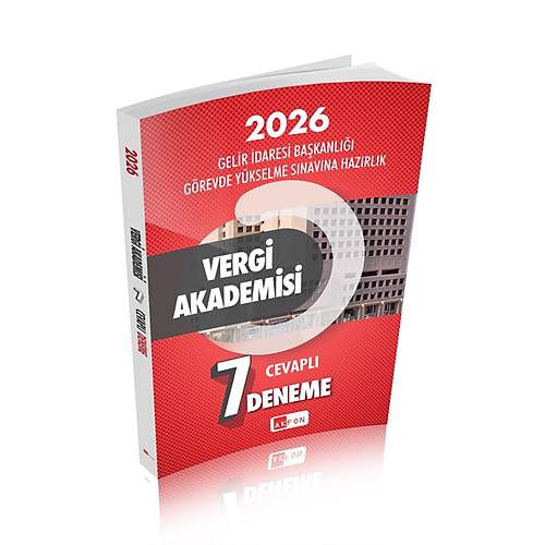 Vergi Akademisi Gelir �daresi Ba�kanl��� G�revde Y�kselme S�nav�na Haz�rl�k 7 Deneme Cevapl�