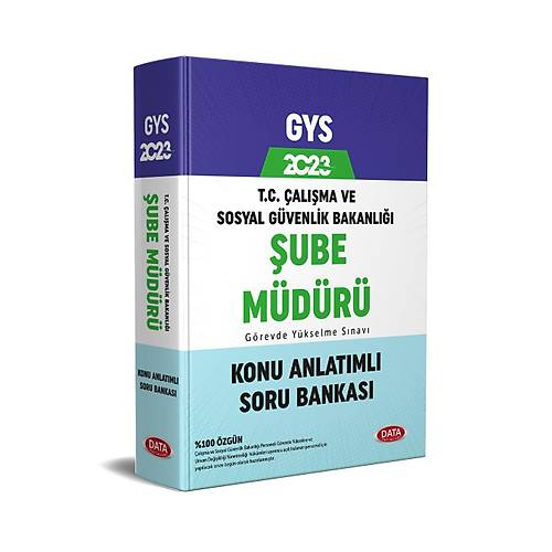 Data Yaynlar alma ve Sosyal Gvenlik Bakanl ube Mdr GYS Konu Anlatml Soru Bankas