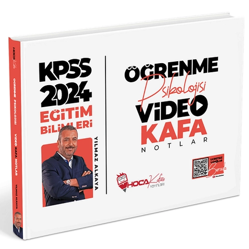 Hoca Kafas 2024 KPSS Eitim Bilimleri renme Psikolojisi Video Kafa Notlar - Ylmaz Alkaya Hoca Kafas Yaynlar
