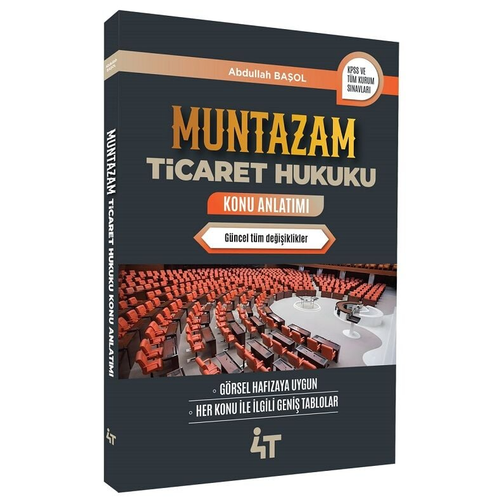 Muntazam Ticaret Hukuku Konu Anlatm Abdullah Baol 4T Yaynlar