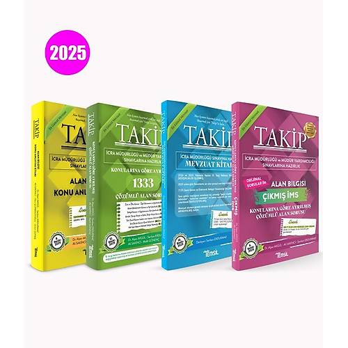 Takip cra Mdrl ve Mdr Yardmcl Snavlarna Hazrlk Alan Bilgisi Seti