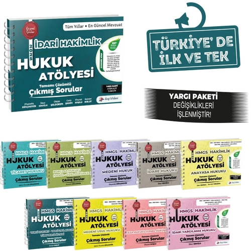 Dizgi Kitap 2025 Hukuk Atlyesi dari Hakimlik km Sorular Modler Set zml Dizgi Kitap