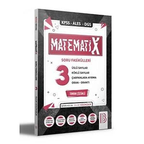 Benim Hocam Yay�nlar�  KPSS ALES DGS MatematiX Soru Fasik�lleri 3
