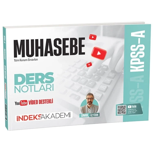 �ndeks Akademi 2026 KPSS A Grubu Muhasebe Video Ders Notlar� - Sinan �zt�rk �ndeks Akademi Yay�nc�l�k