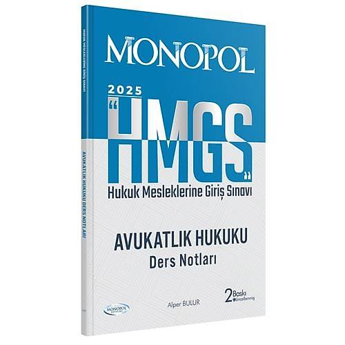 HMGS Avukatlk Hukuku Ders Notlar Monopol Yaynlar 2025